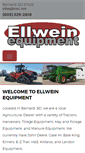 Mobile Screenshot of ellweinequipment.com