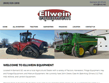 Tablet Screenshot of ellweinequipment.com